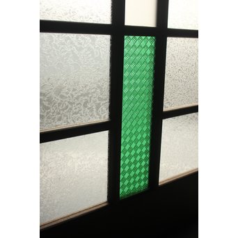 ステンドグラスと色ガラスの建具 2枚1組　GD1221Y 