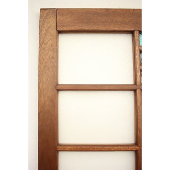 ステンドグラスと色ガラスの建具 2枚1組　GD1221Y 