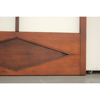 鳳凰透かし 飾り上質ガラス戸 2枚1組　GD1222Y 