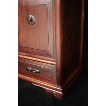 指物師 細工唐木飾棚 茶棚　G279 