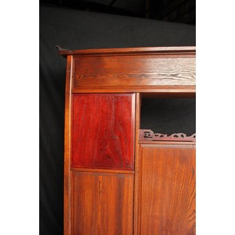 指物師 細工唐木飾棚 茶棚　G279 