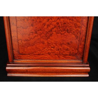 珠玉銘木 玉杢と黒柿の指物茶棚/器局　X121 