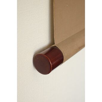 石井淡笑斎 山の画 水墨掛軸　Z092 