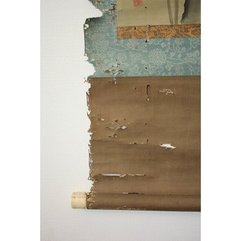 酔桜/醉櫻/醉翁 桜の画 掛軸　Z093 