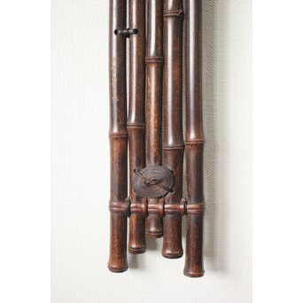 二代 田辺竹雲斎 紫竹垂撥(すいはつ) 短冊色紙扇子兼用　U078 