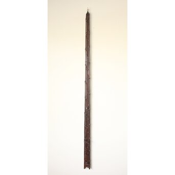 二代 田辺竹雲斎 紫竹垂撥(すいはつ) 短冊色紙扇子兼用　U078 