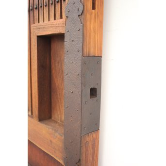 総欅格子蔵戸　W951 