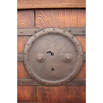 総欅格子蔵戸　W951 