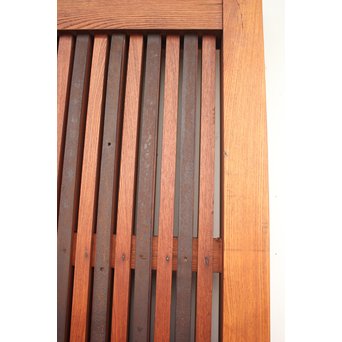 総欅格子蔵戸　W951 