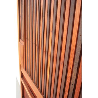 総欅格子蔵戸　W951 