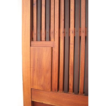 総欅格子蔵戸　W951 