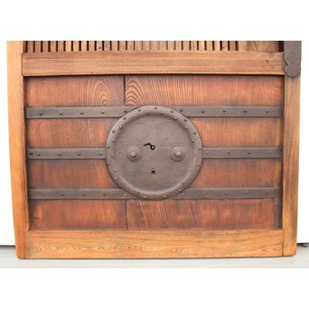 総欅格子蔵戸　W951 