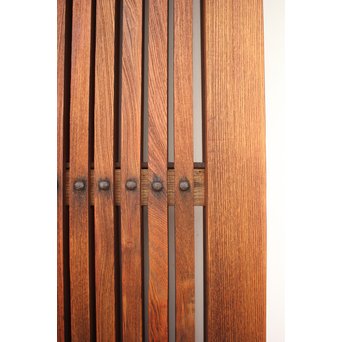 総欅格子蔵戸　W951 