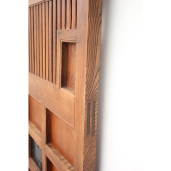 総欅格子蔵戸　W953 