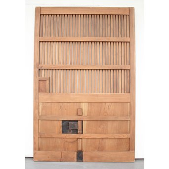 総欅格子蔵戸　W953 