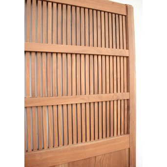 総欅格子蔵戸　W953 