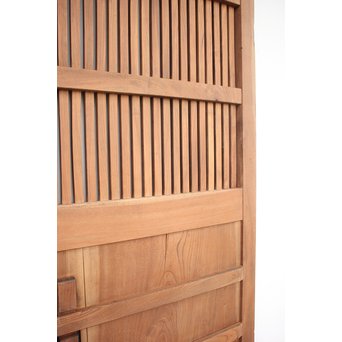 総欅格子蔵戸　W953 