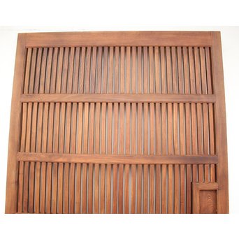 総欅格子蔵戸　W953 