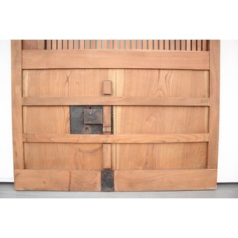 総欅格子蔵戸　W953 