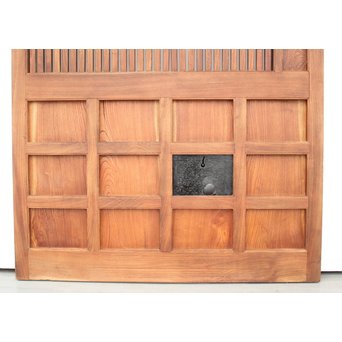 総欅格子蔵戸　W953 