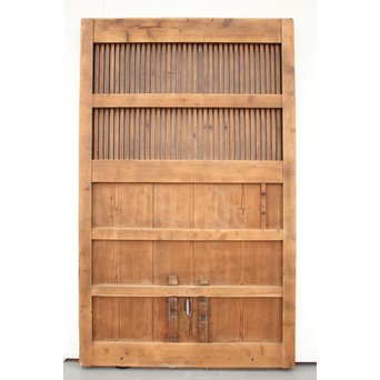 素朴な格子蔵戸　W954 