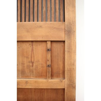 素朴な格子蔵戸　W954 