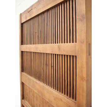 素朴な格子蔵戸　W954 