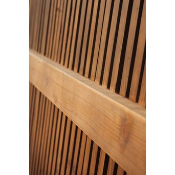 素朴な格子蔵戸　W954 