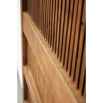 素朴な格子蔵戸　W954 