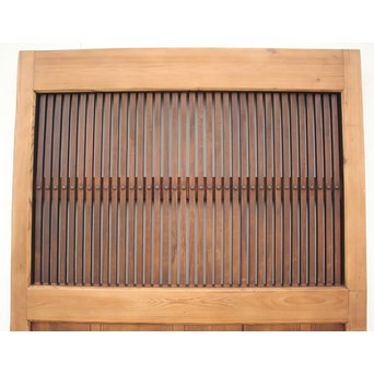 素朴な格子蔵戸　W954 