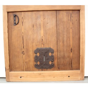 素朴な格子蔵戸　W954 