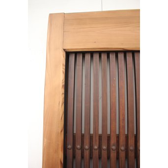 素朴な格子蔵戸　W954 