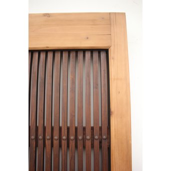 素朴な格子蔵戸　W954 