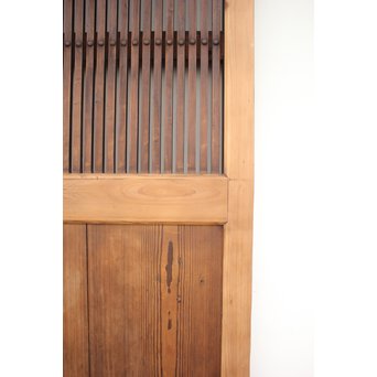 素朴な格子蔵戸　W954 