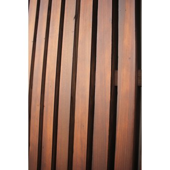 欅一枚板の上腰板蔵戸　W955 