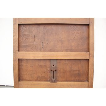 欅一枚板の上腰板蔵戸　W955 