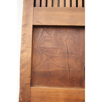 欅一枚板の上腰板蔵戸　W955 