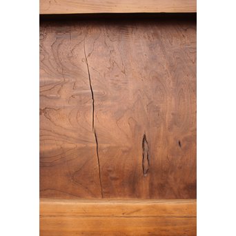 欅一枚板の上腰板蔵戸　W955 