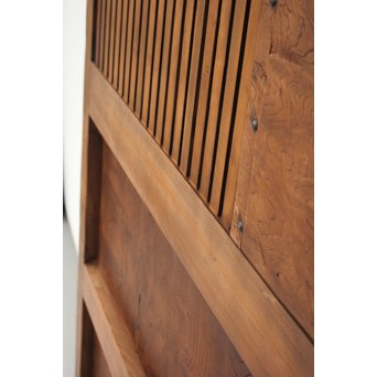 欅一枚板の上腰板蔵戸　W955 