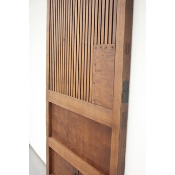 欅一枚板の上腰板蔵戸　W955 