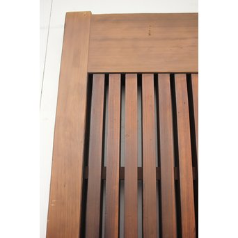 欅一枚板の上腰板蔵戸　W955 