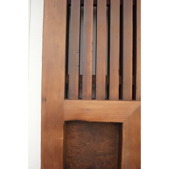 欅一枚板の上腰板蔵戸　W955 