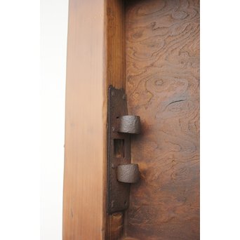 欅一枚板の上腰板蔵戸　W955 