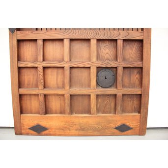 総欅格子蔵戸　W956 