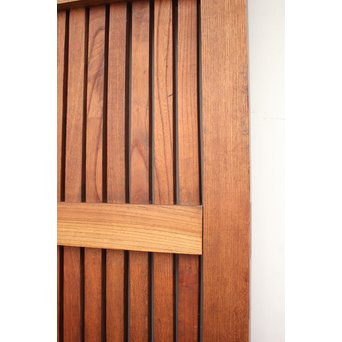 総欅格子蔵戸　W956 