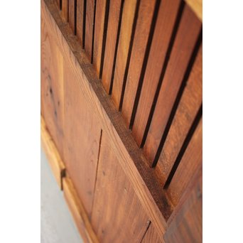 総欅格子蔵戸　W956 