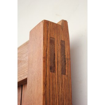 総欅格子蔵戸　W956 