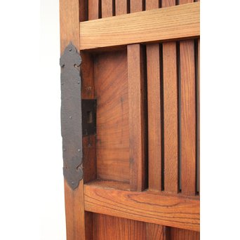 総欅格子蔵戸　W956 