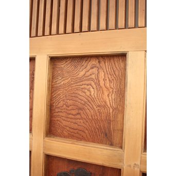 升格子の腰板 格子蔵戸　W958 