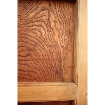 升格子の腰板 格子蔵戸　W958 